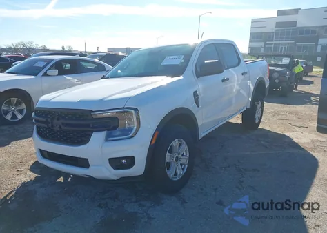 2025 Ford Ranger Xl из США, поврежденный, VIN 1FTER4BH2SLE45427